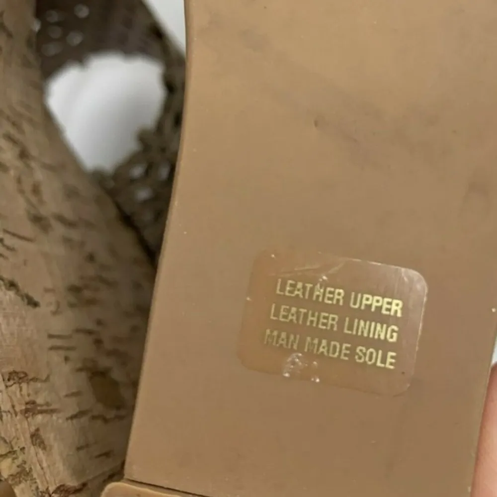 Tory Burch Daisy Floral Perforated Leather Wedge Sandal - Image 8