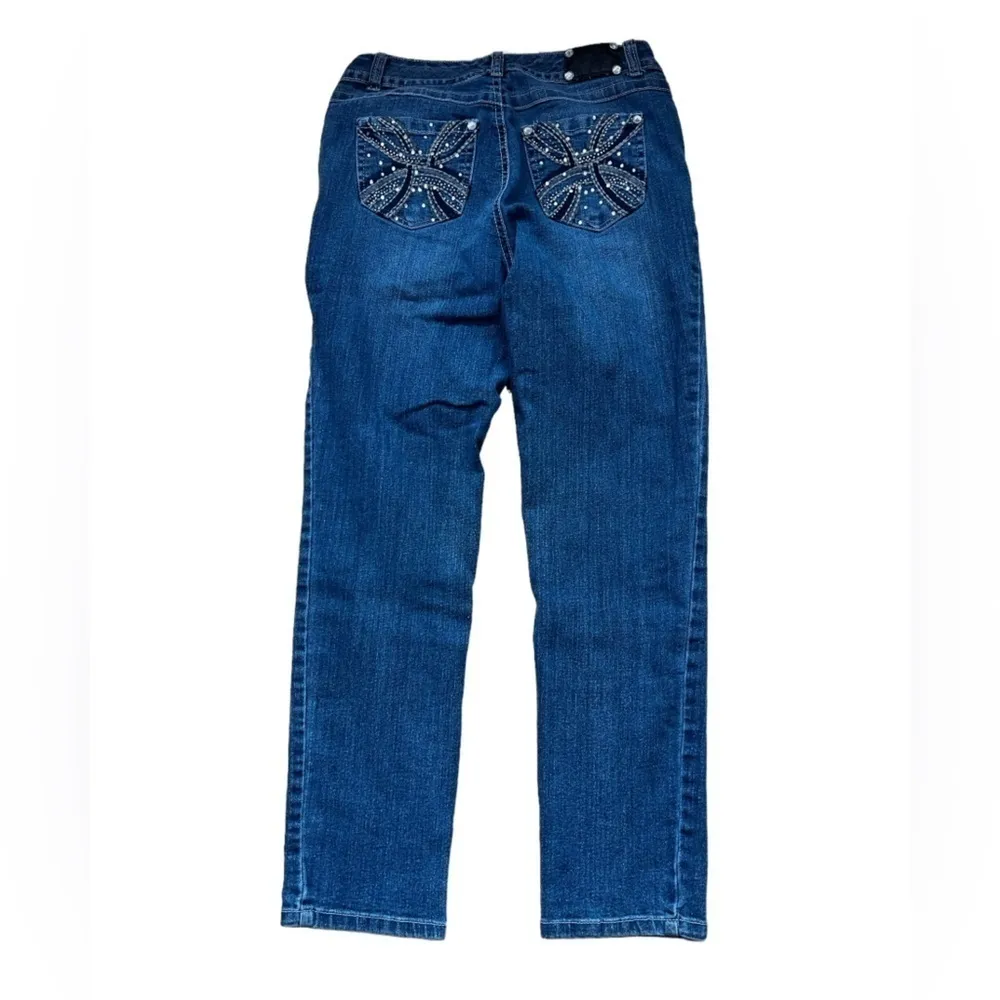 Style Co Petite Premium Jeans Embroidered Pocket 4 Petite - Image 2