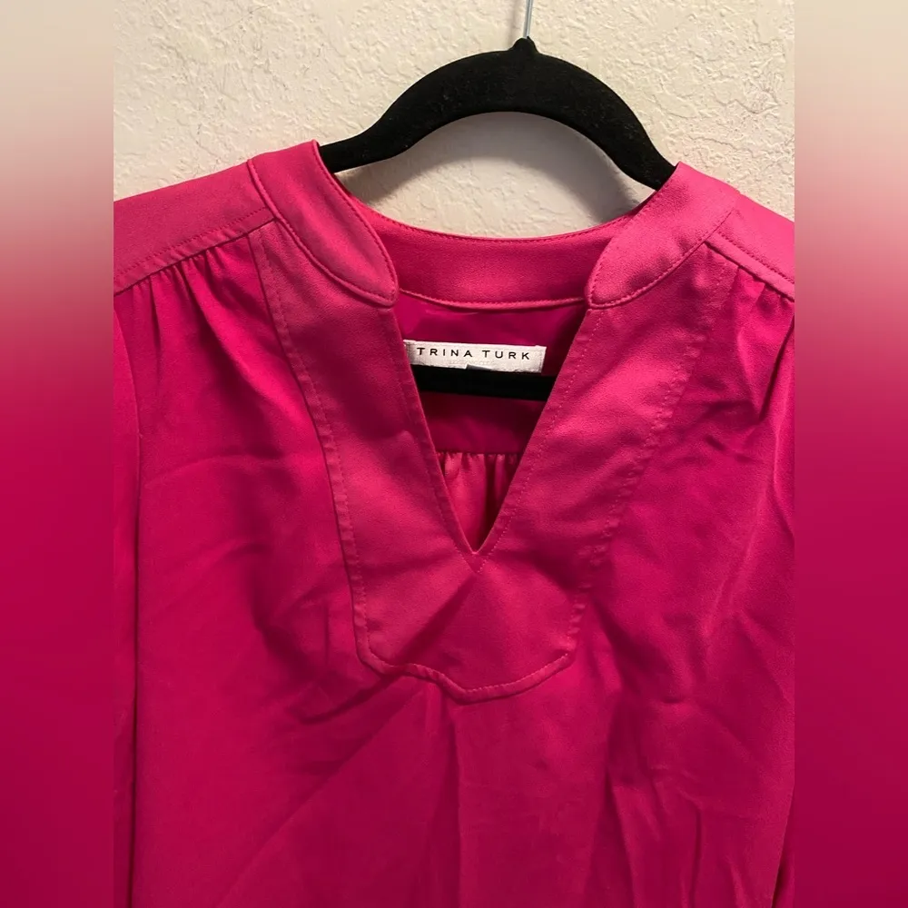 Trina Turk Fuschia Tunic Dress - Image 5