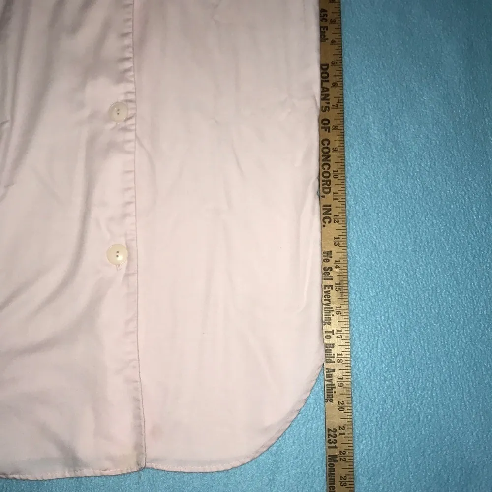 𝅺SCARLETT tunic top vintage 80’s cuffed short sleeve size L - Image 6