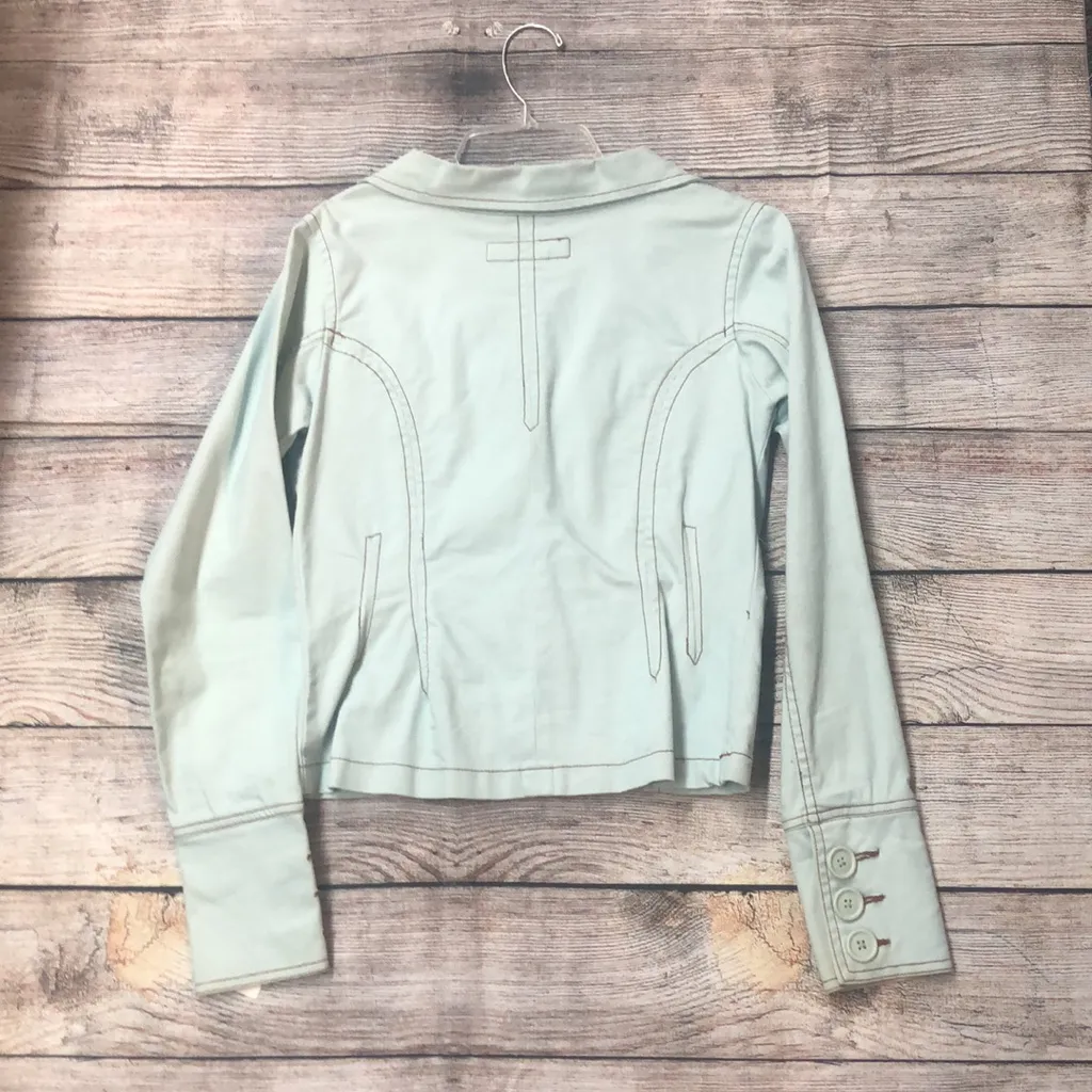 Z. Cavarich sz small light blue with a little brown jacket - Image 4