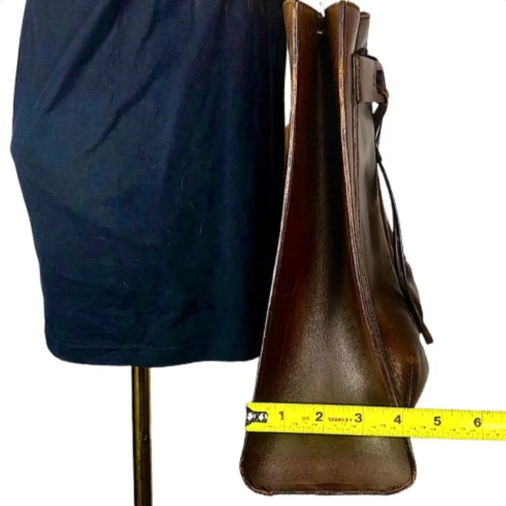 Auth GUCCI Diana Bamboo Oversized Leather Tall Shopper Tote Bag Tom Ford Era COA - Image 15