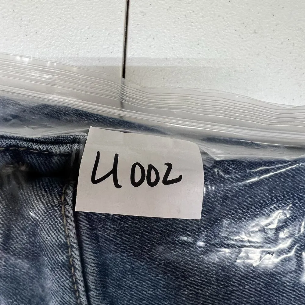 Old Navy Sz 12 Jeans O.G. Straight High Rise Secret Slim Pockets Margarita Blue - Image 14