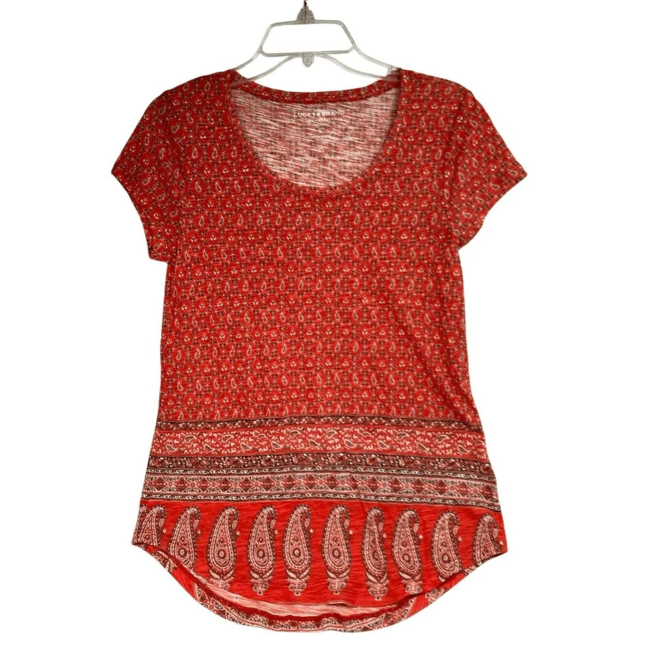 Lucky Brand Boho‎ Print Tee Bundle  Size S  2 Tops - Image 3