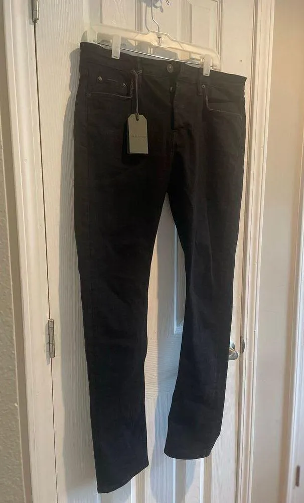 All Saints Cigarette Skinny Fit Jean, Jet Black, A62 - Image 3