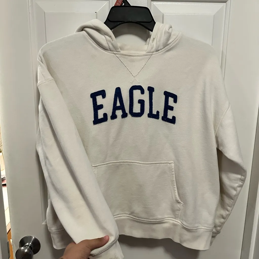 Vintage American Eagle Hoodie Size Small - Image 2