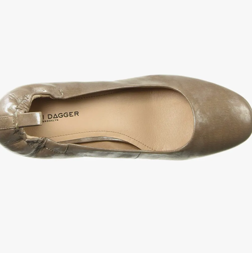 Kelsi Dagger Brooklyn Champagne Lott block heel Pump sz 7.5 - Image 9