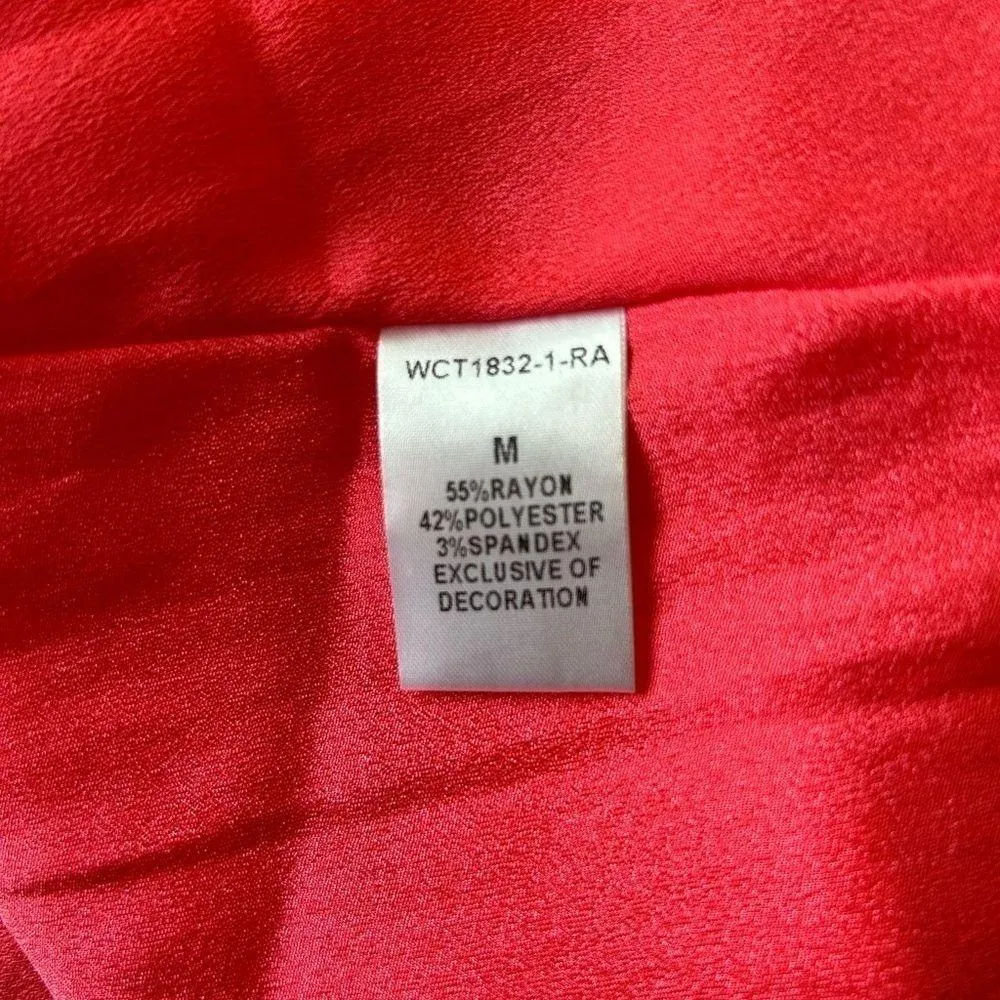 THML Josie Bow Twist Dress Size M - Image 10