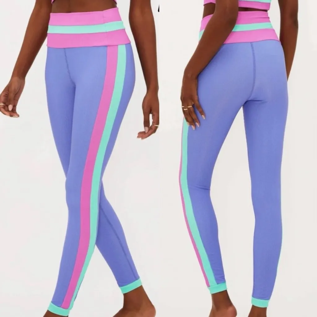 Beach Riot Sport Colorblock Ribbed Melinda Legging - Image 2