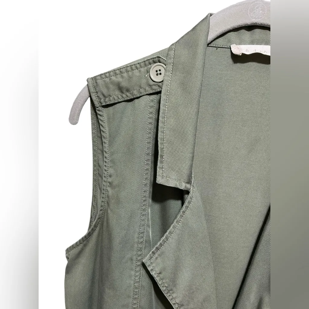 ALTAR’D STATE Snap Front Utility Vest S 21” p2p Army EUC - Image 6