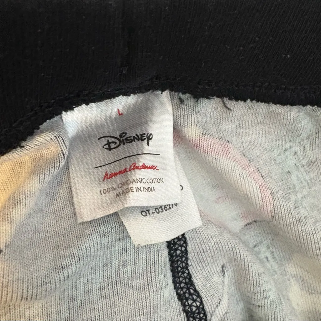 Hanna Andersson Disney The Nightmare Before Christmas Long John Pajama Set Black Size L - Image 7