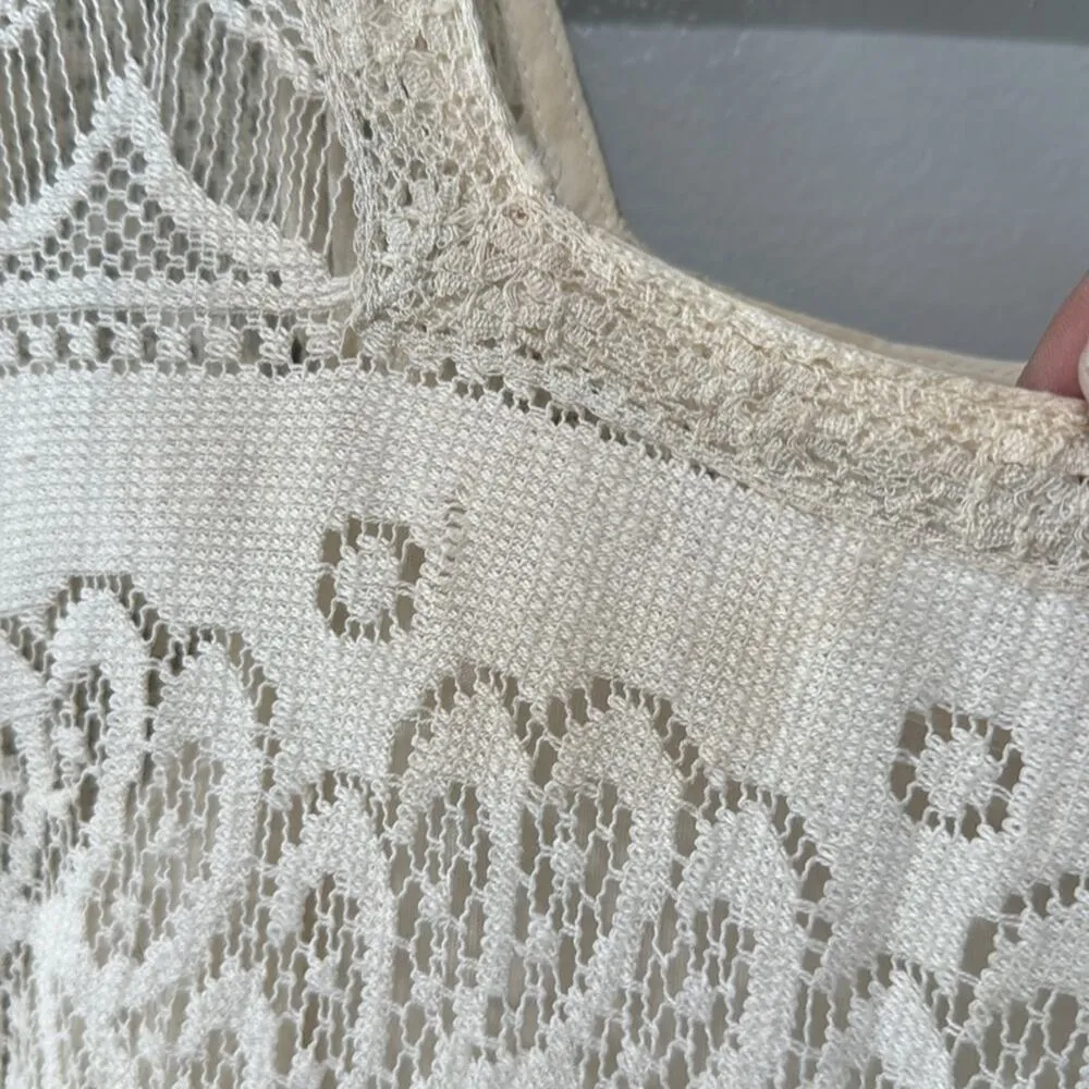 Free People Women’s Lace Dress Romantic Bohemian - Image 2