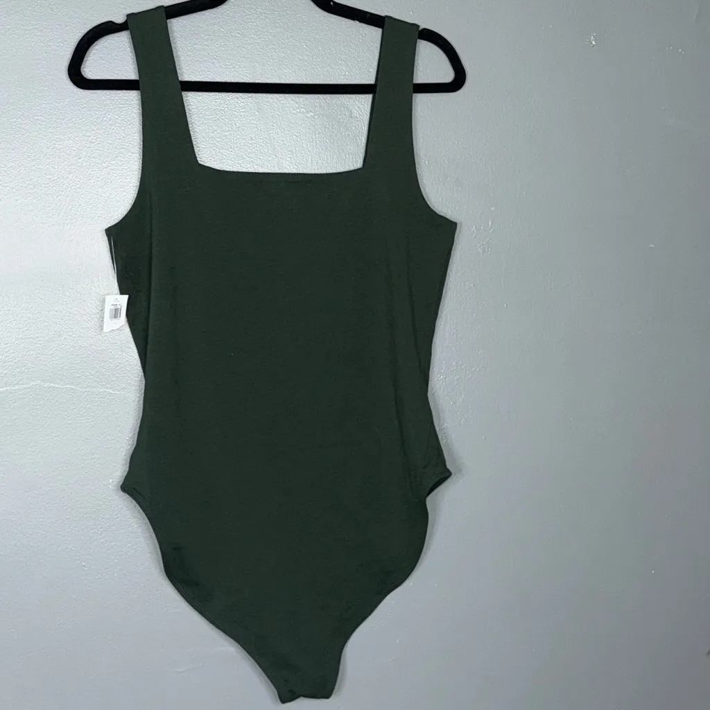 Old Navy Forest Green Bodysuit - Image 2