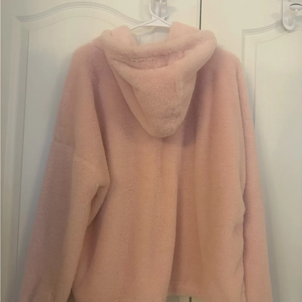 Harper Blush Pink Fleece Warm and Soft Zip-Up hoodie! - Image 4