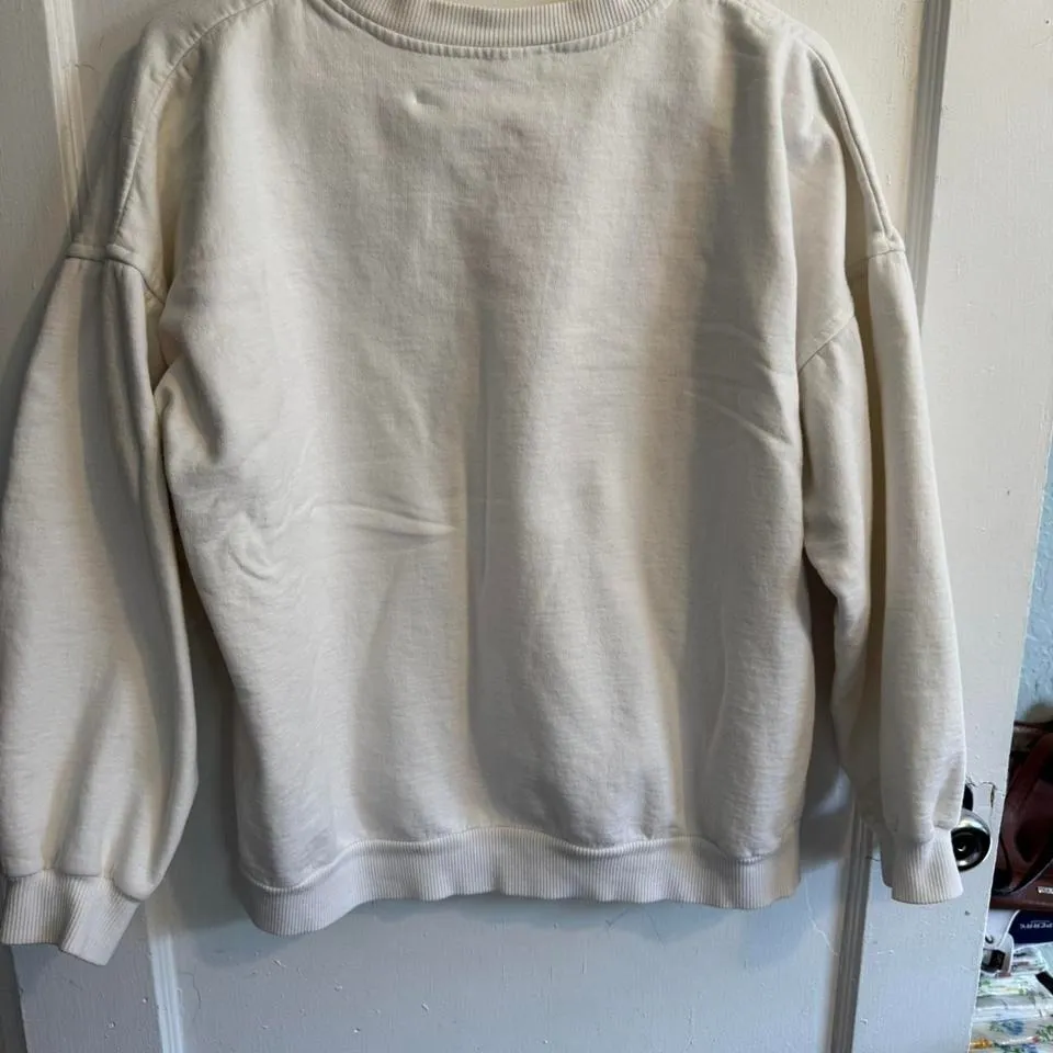 Siesta Bay RV Resort Ft. Myers Florida Sweatshirt Crewneck Souvenir White Size M - Image 4