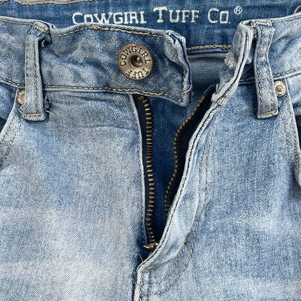 Cowgirl Tuff SZ W29xL33 Festival Trouser Flare Jeans Mid - Image 9