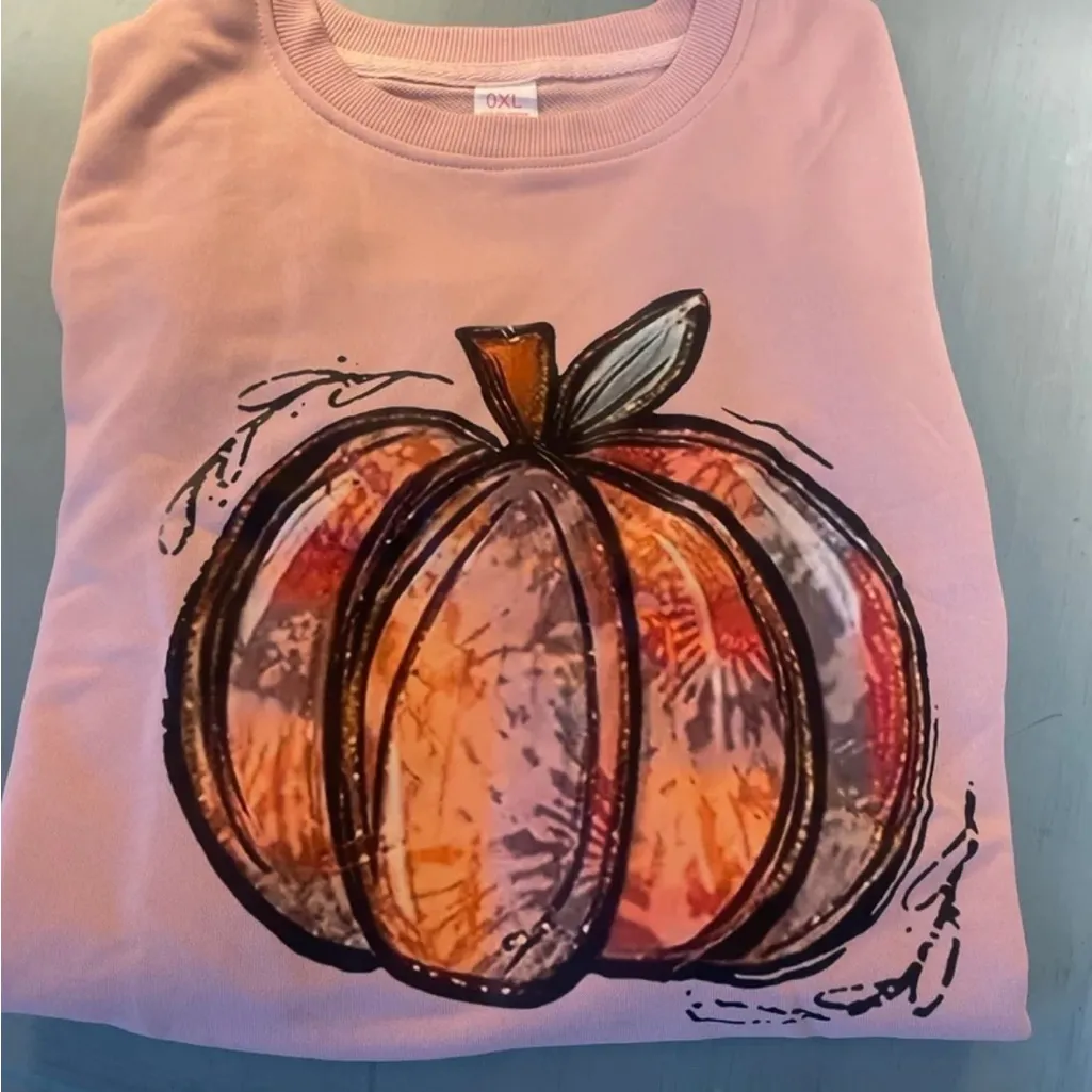 Pink Pumpkin Sweatshirt - Image 7