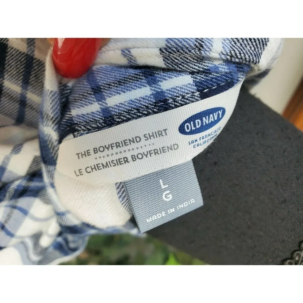 Old Navy Collared Long Sleeve Casual Top Shirt - Image 6