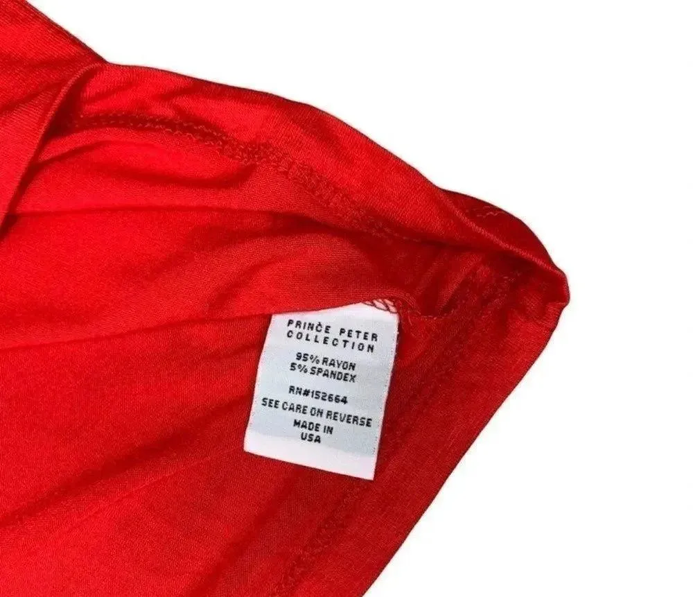 Prince Peter Collection Red Gingerbread Oh Snap Holiday Christmas T Shirt Red - Image 9