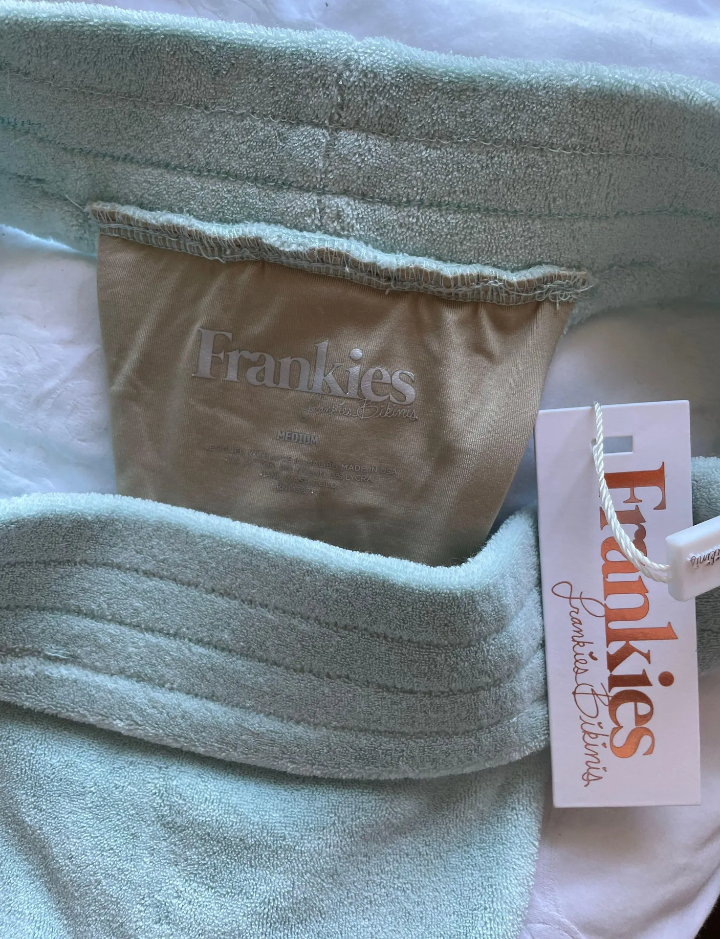 Frankie’s Bikinis Terry Cloth Bikini Set - Image 2