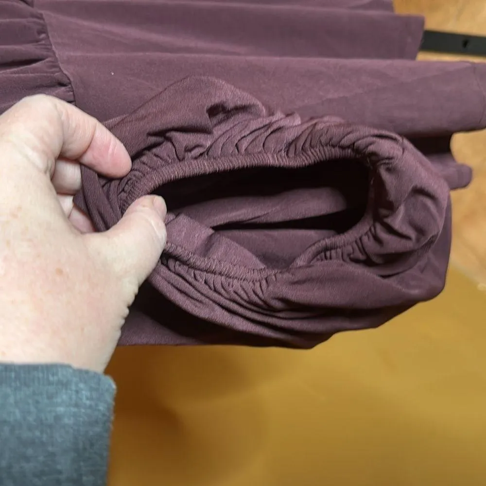 Torrid Studio Knit V-Neck Quarter Sleeve Shirred Top Size 2X - Image 7