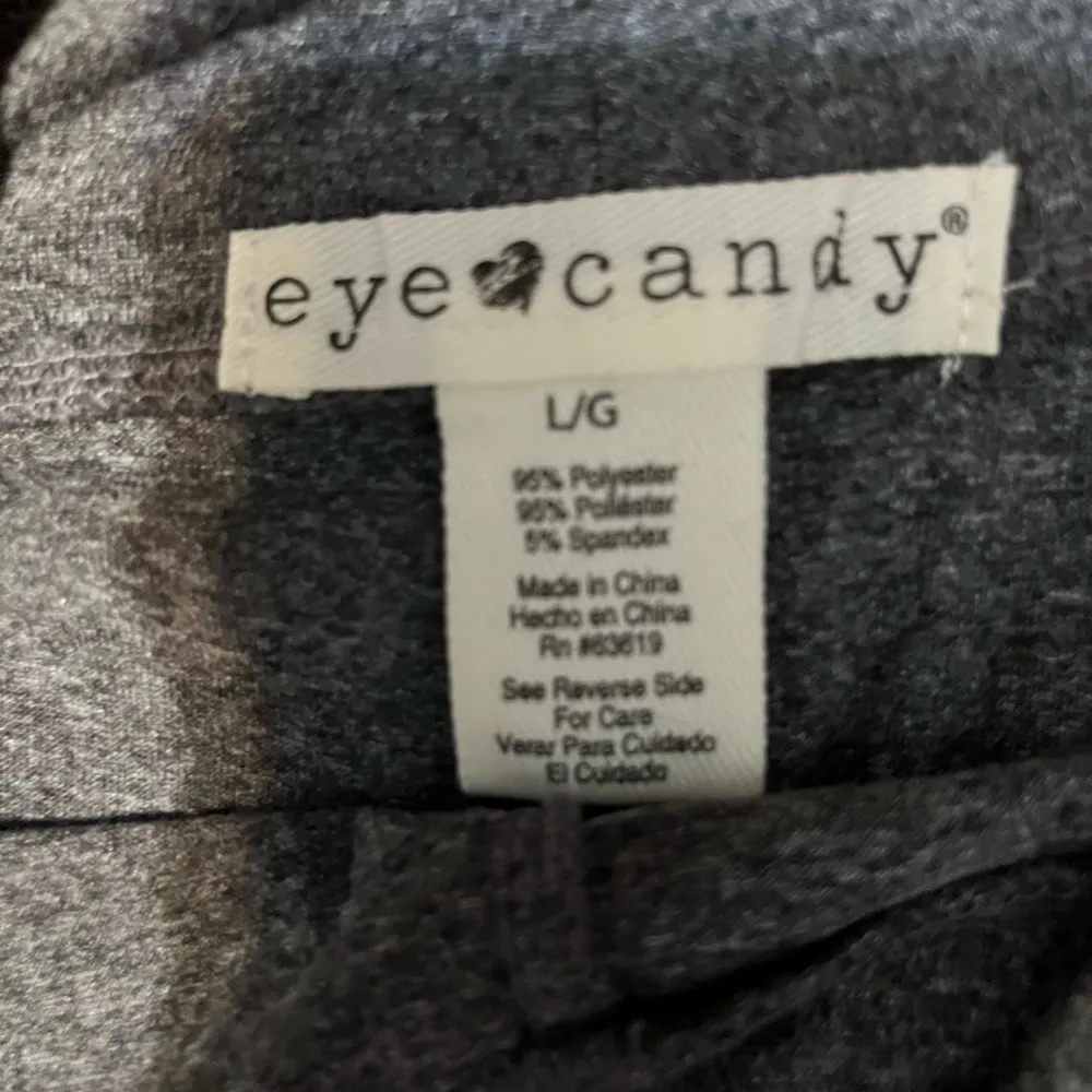 Women’s Gray Leggings large nwot - Image 2