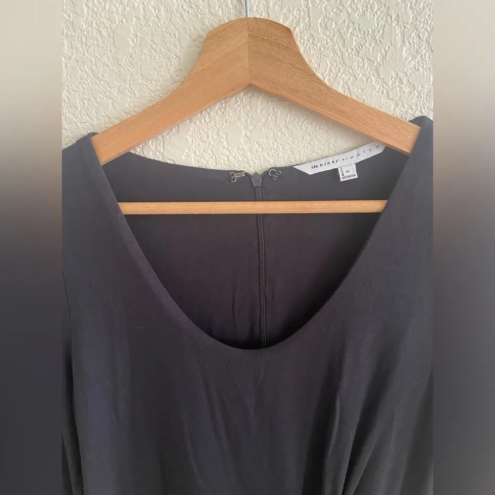 The Nines by HATCH 3/4 Sleeve Tie Waist Maternity Jumpsuit Size XS - Image 3