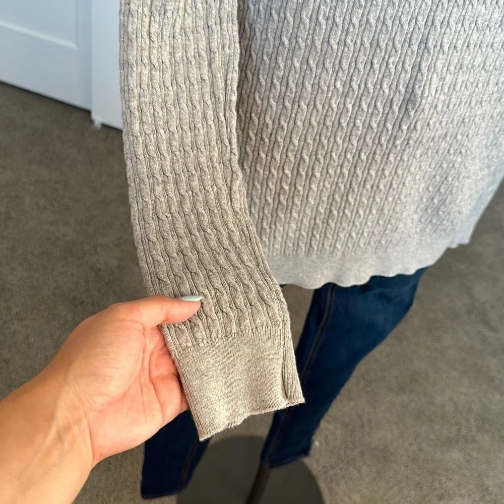 COPY - Zara Cable Knit Sweater - Image 6