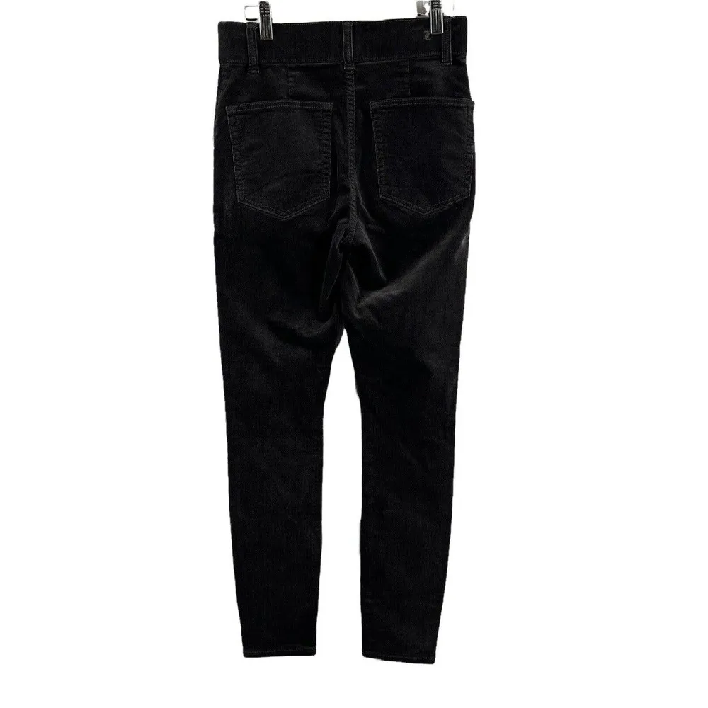 Juicy Couture Pull On Corduroy Gray Skinny Jeans Size 26 - Image 3
