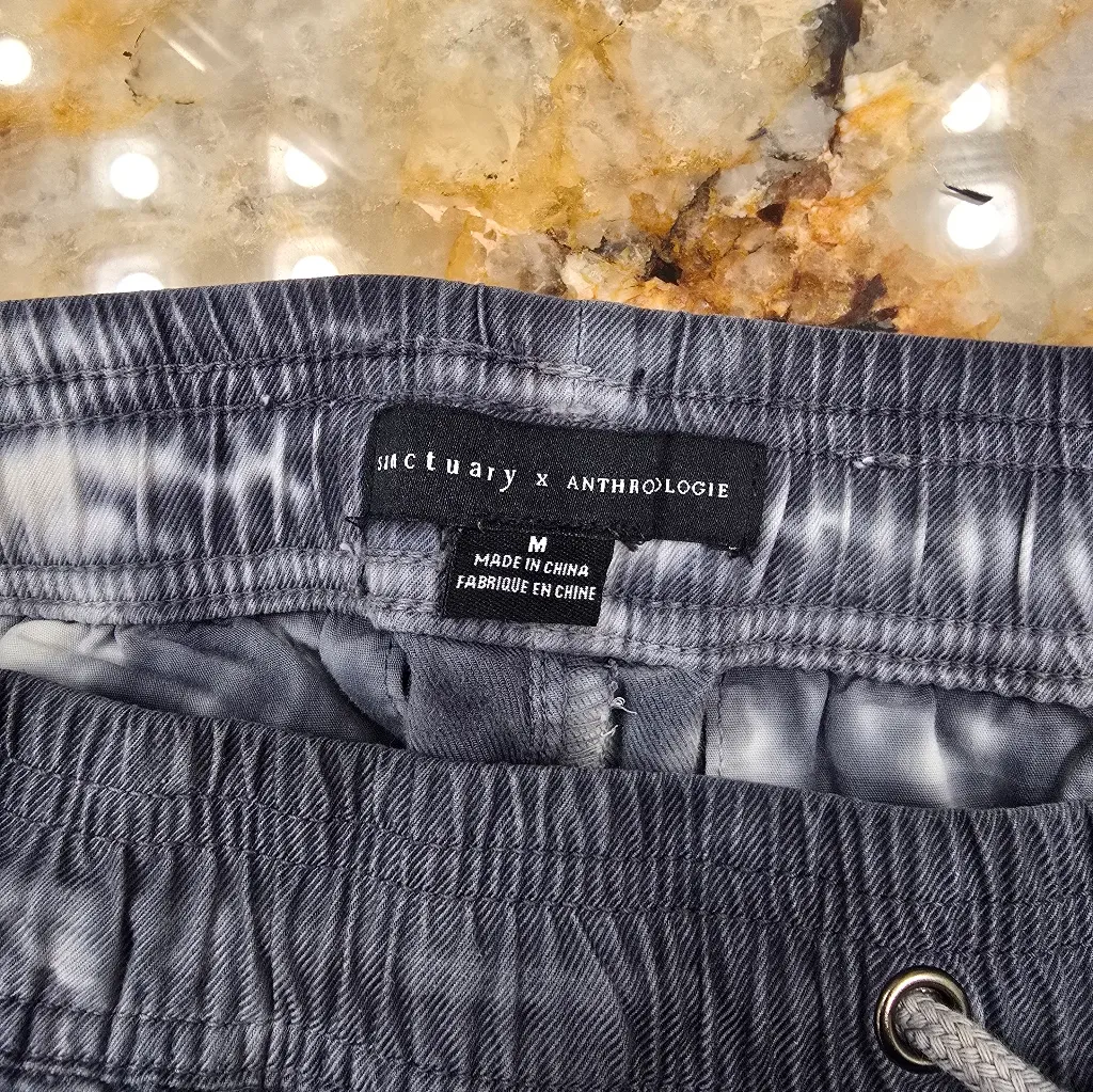 Anthropologie X Sanctuary Carefree Cargo Tie Dye Pants Size M - Image 4