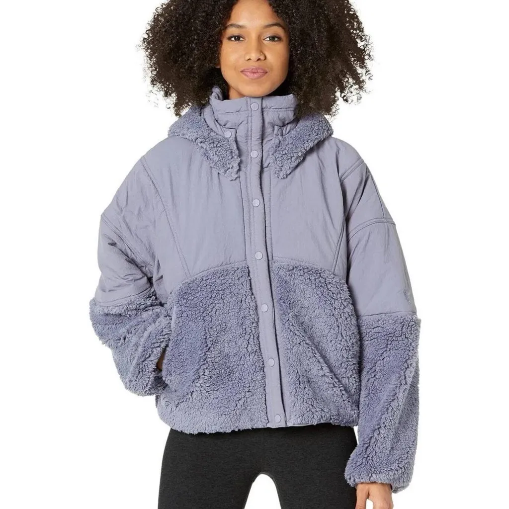 Free People Adventure Awaits Jacket Gray Size XS - Image 3