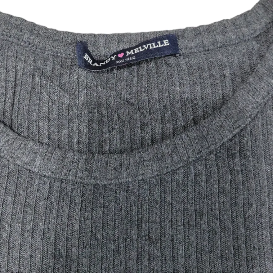 Brandy Melville Dress One Size Women's Dress Short Sleeve T-Shirt Dress Casual  - Image 3