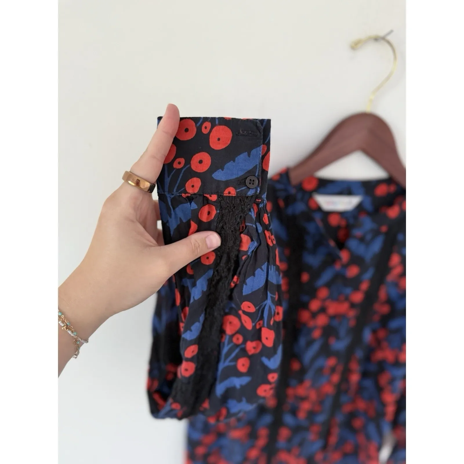 Compania Fantastica Poppy Print Long - Image 7