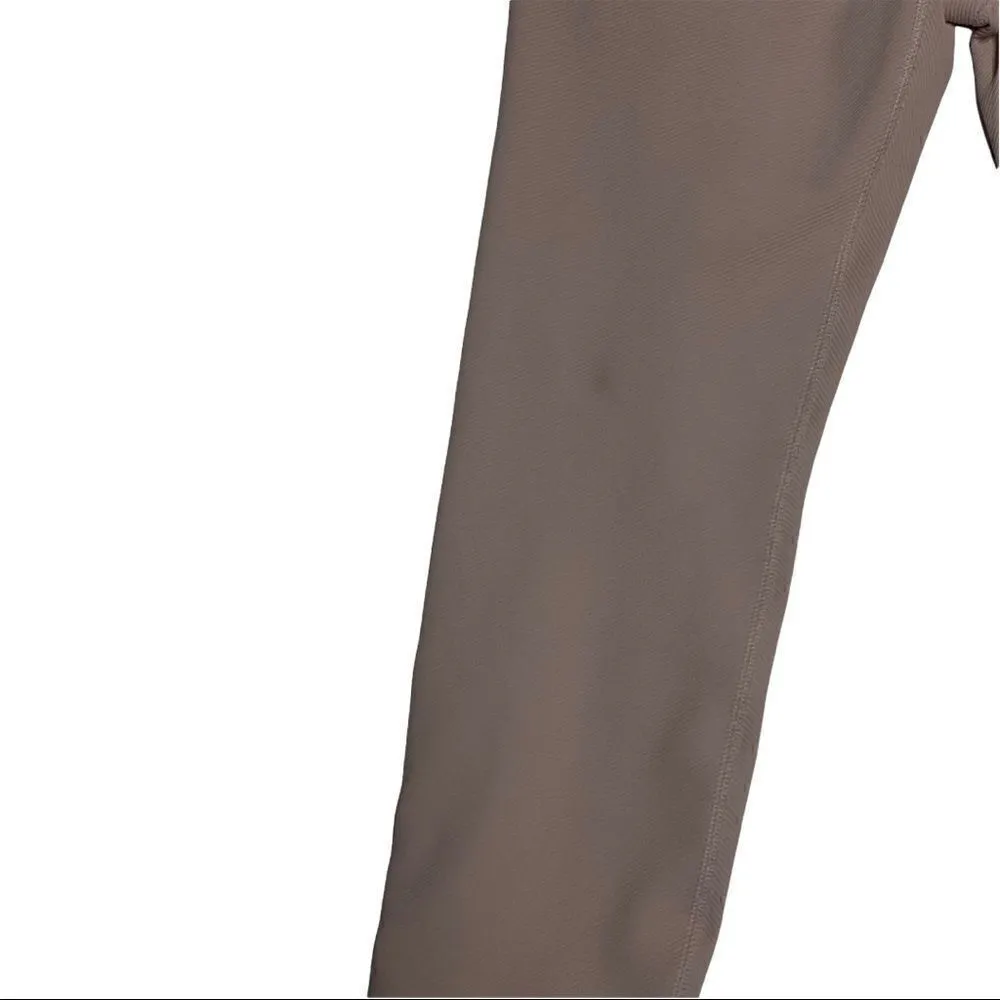 Harmony & Balance Ribbed Dusty Rose Leggings! Size L - Image 7