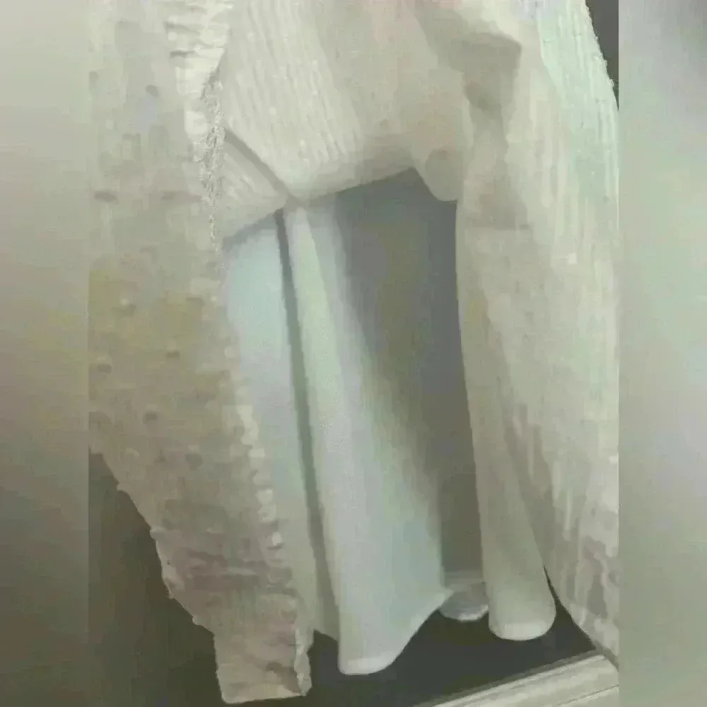 Japna White Mini Smocked Dress (U5) - Image 4