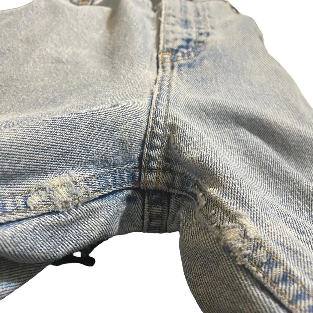 Vintage Gitano High Rise Tapered Leg Light Wash Jeans 30" waist - Image 5