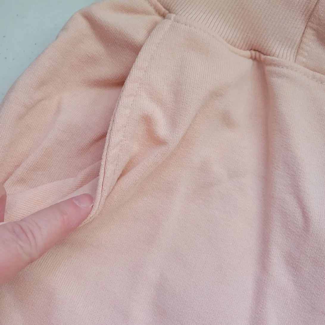 Misquided Light Pink Distressed Jogger‎ Sweatpants Women's 2 Athleisure Gorpcore - Image 5