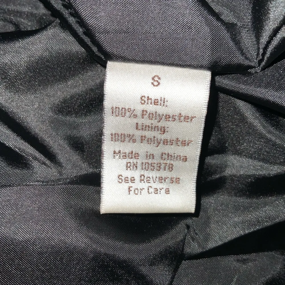 Drapers & Damons 80s Bomber Purple Orange Black & Gold Metallic Festive Jacket S - Image 13