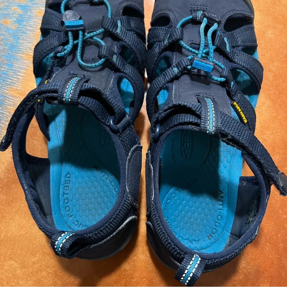 Keen Seacamp II CNX Washable Sandals Blue - Image 9