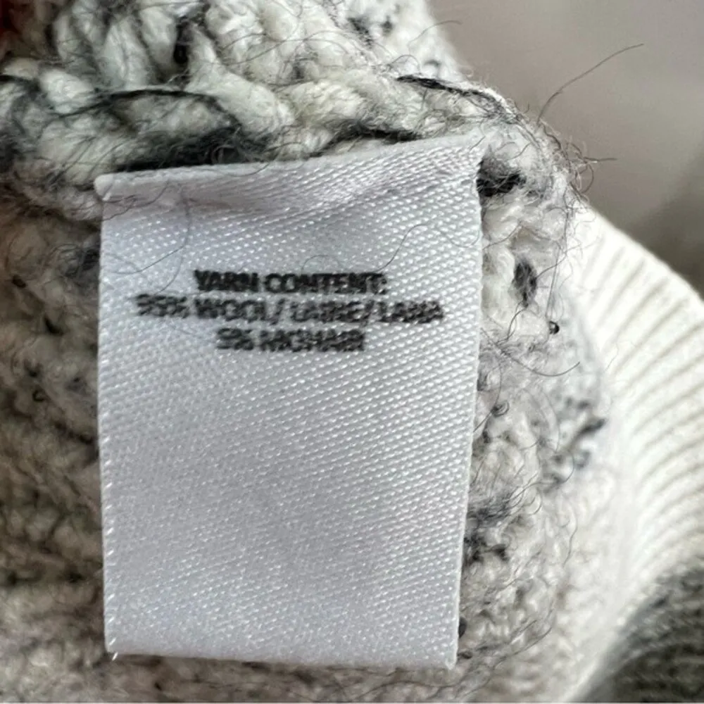 Derek Lam 10 Crosby Cable Knit Sweater Grey - Image 10