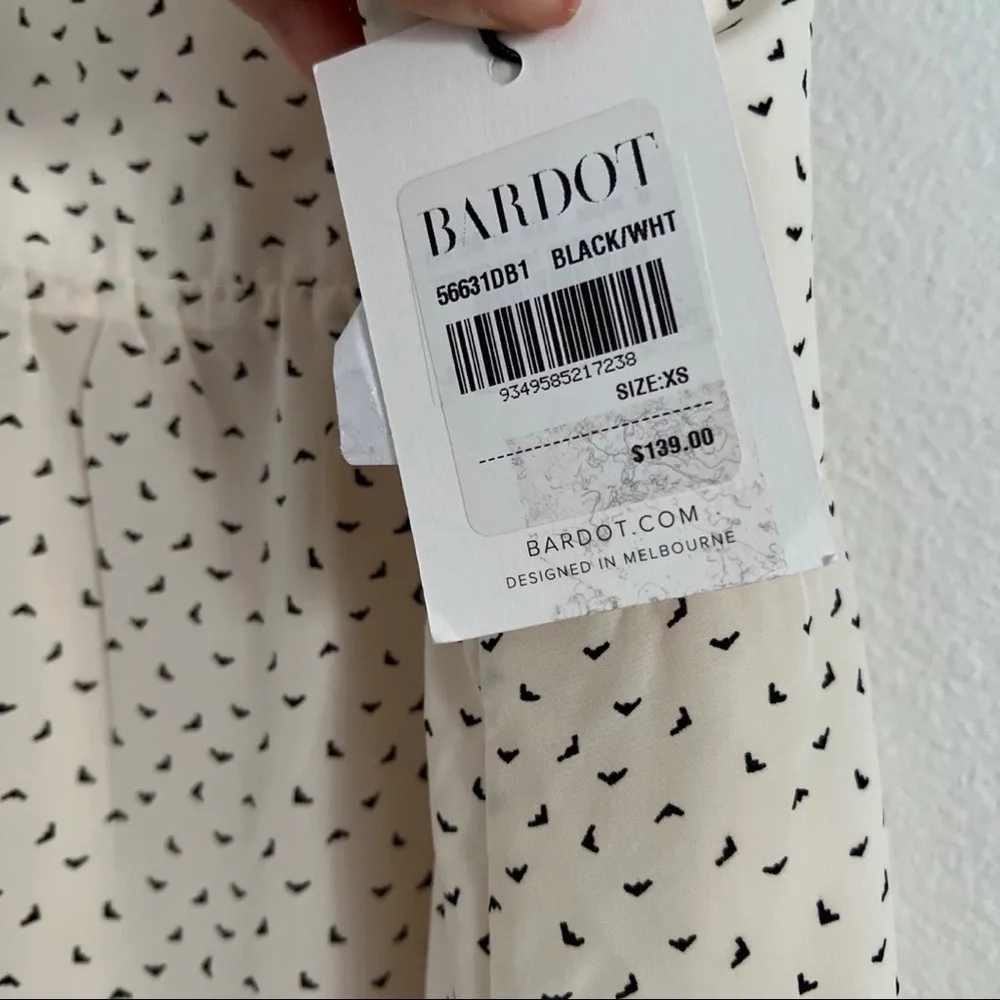 *NWT* BARDOT Tiered Maxi Dress White XS - Image 13