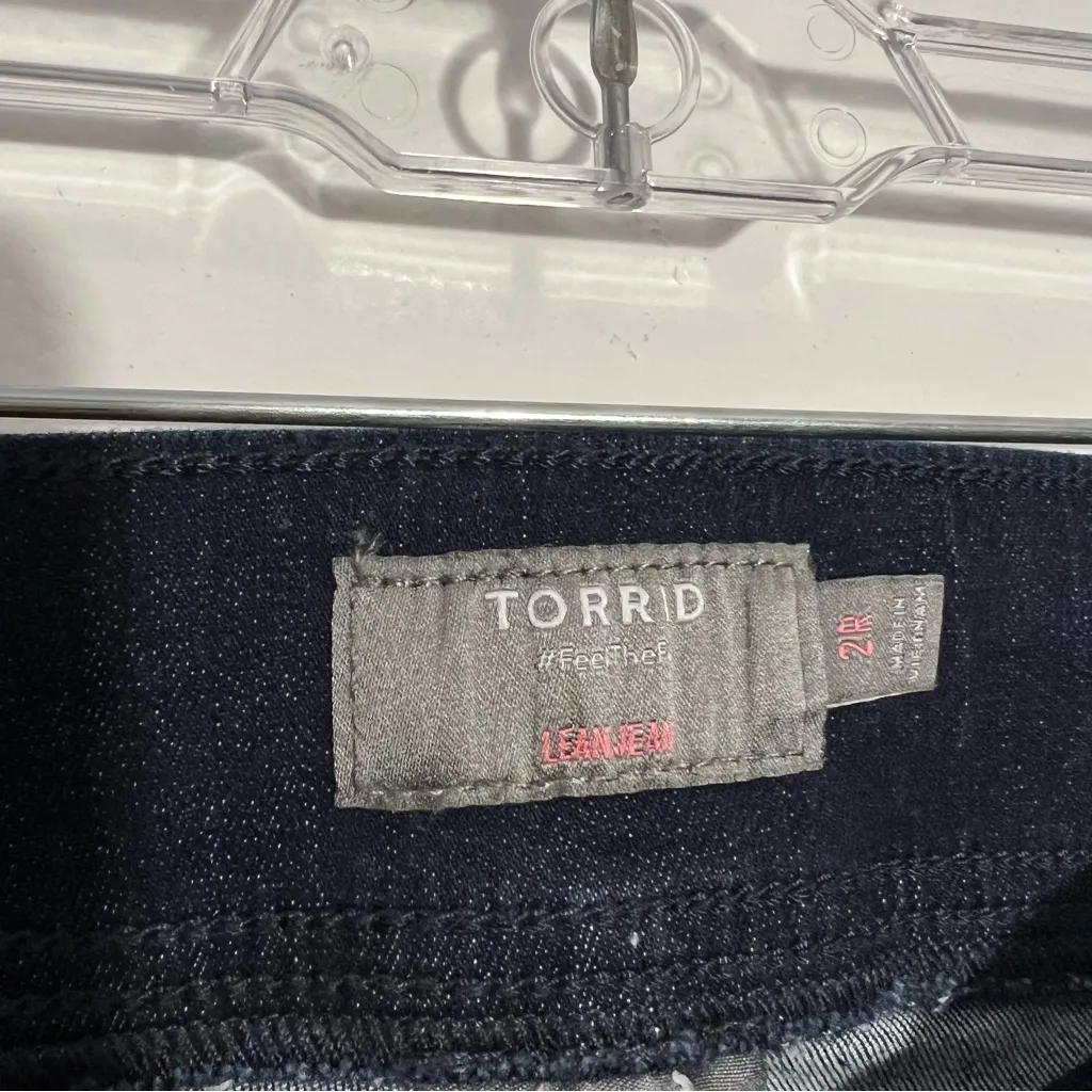 Torrid High Rise Sateen Super Soft Pull On‎ Jegging Lean Jean Size 2X - Image 7