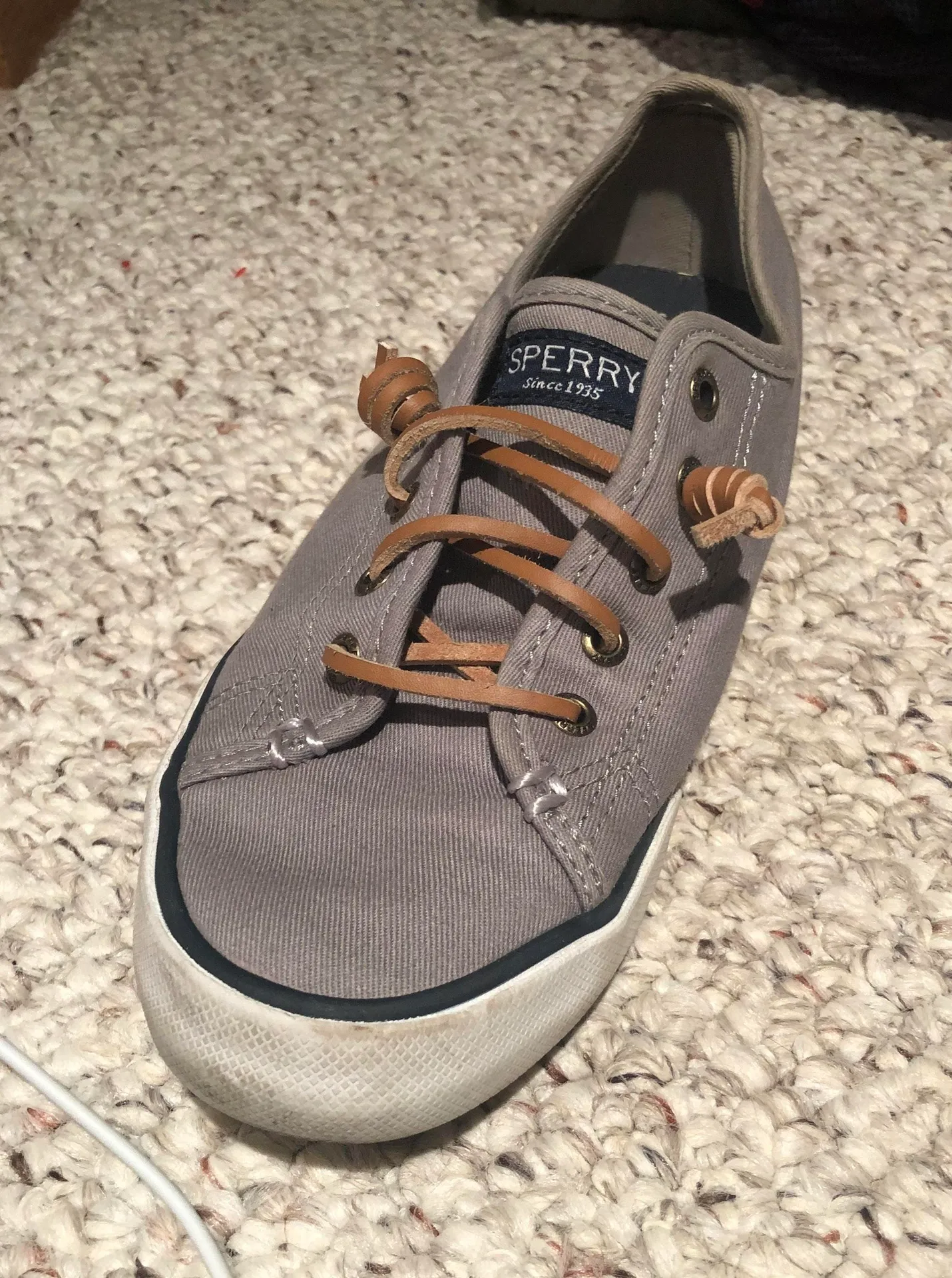 Sperry Gray Boat Shoe - Image 2