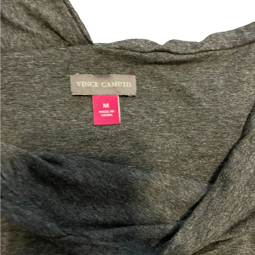 Vince Camuto Long Sleeve
Stripe Button Down White Gray Shirt size medium - Image 6