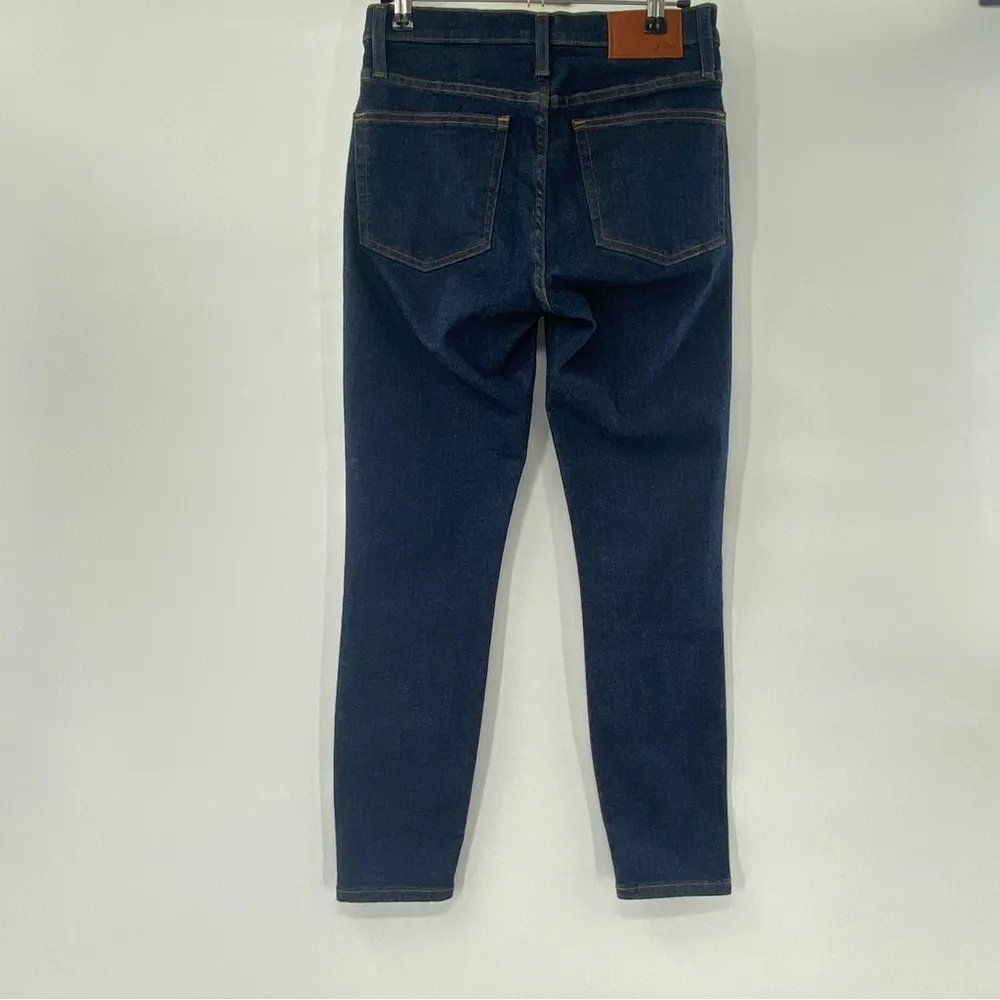 J. Crew 9" Mid-Rise Toothpick Jean Classic Rinse Wash Item H2876 Size 26 - Image 5