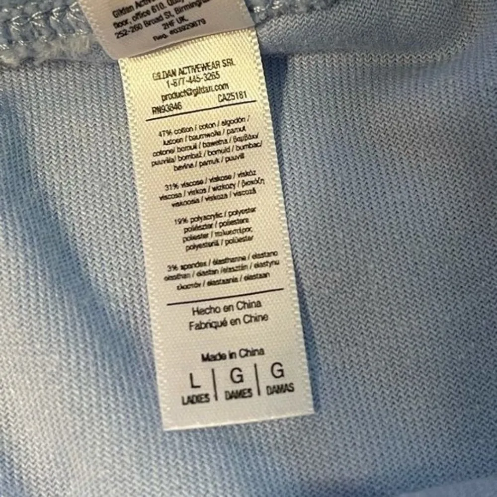 NEW American Apparel Light Blue Velvet Bodysuit - Image 11