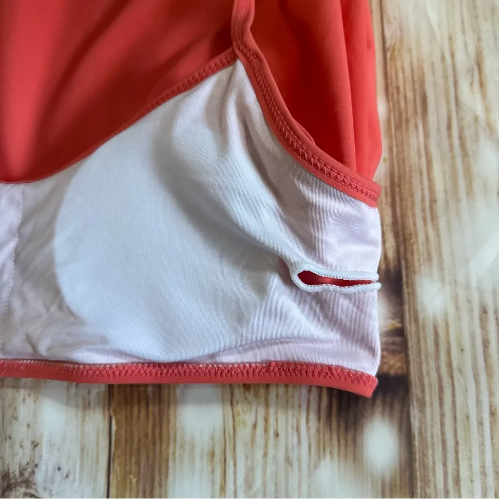 Beachsissi Coral Tie Shoulder Swing Tankini Top - Image 13