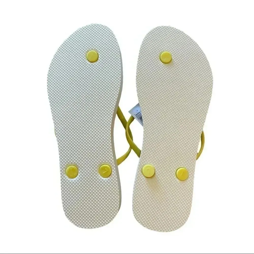 Old Navy Lemons Sugarcane-Blend Flip-Flop Sz 7 - Image 4