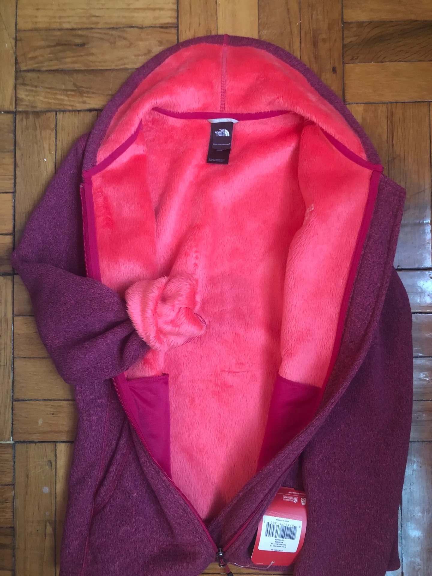 Th North Face Fleece Sherpa Winter Jacket - Image 4