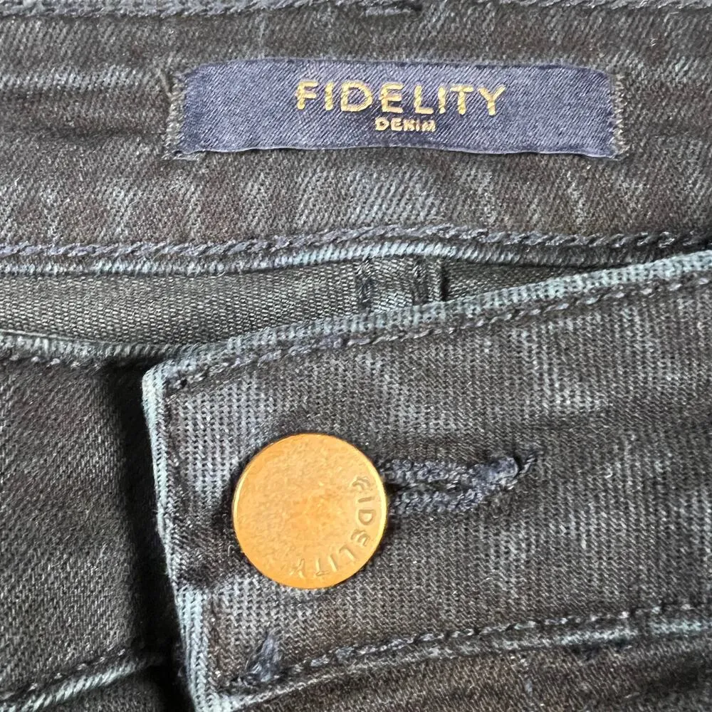 Fidelity Denim REV High Straight Jeans Forever Rinse (Blue - Image 3